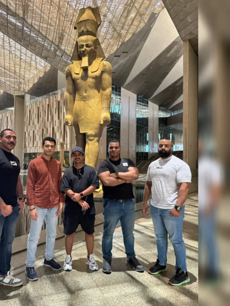فريق الحماية أثناء تنفيذ مهمة