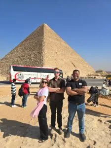 فريق حماية شركة بودي جارد مصر أثناء تنفيذ مهمة